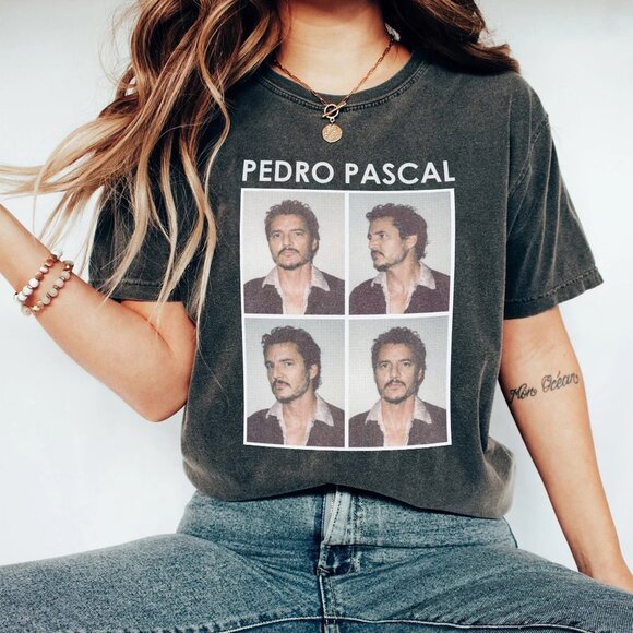 Pedro Pascal Meme Photo Shirt - Picture 1 of 1